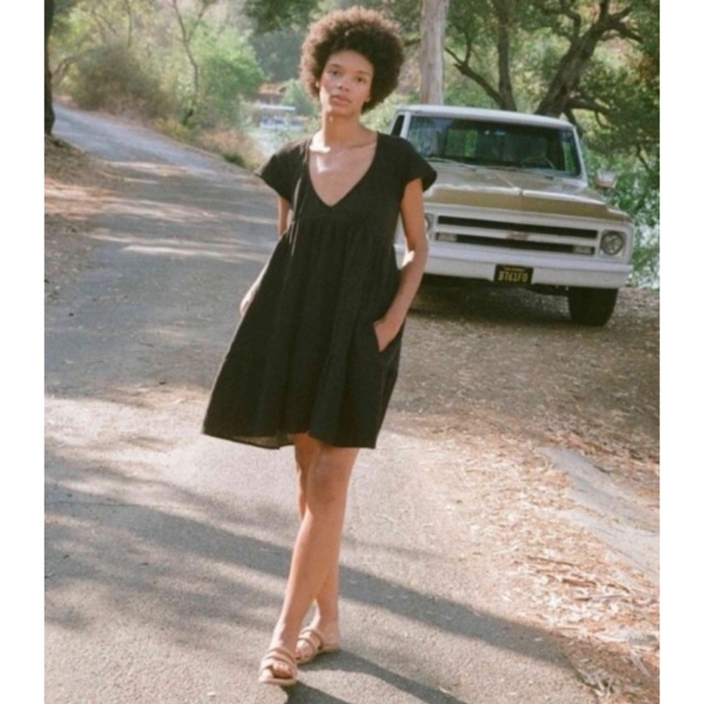 Christy Dawn Black Mini Dress